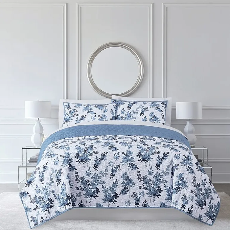 Home Expressions Madeline Floral Quilt Set