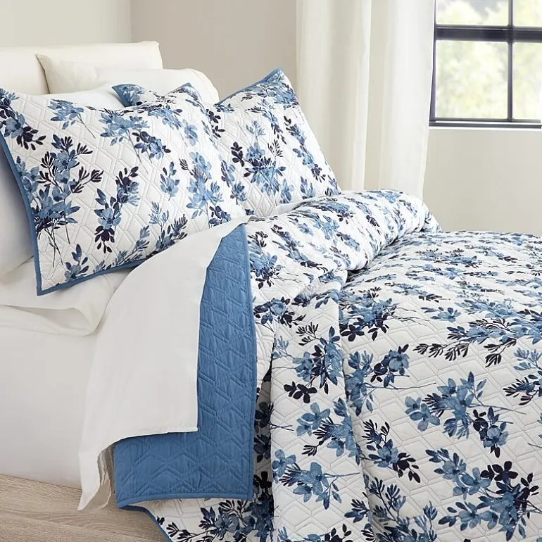 Home Expressions Madeline Floral Quilt Set