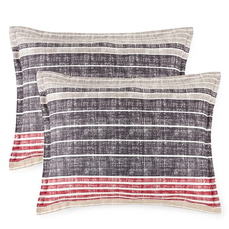 Home Expressions Mercer Stripes Complete Bedding Set With Sheets