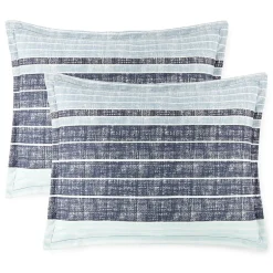 Home Expressions Mercer Stripes Complete Bedding Set With Sheets