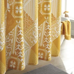 Home Expressions Patchwork Petals Shower Curtain