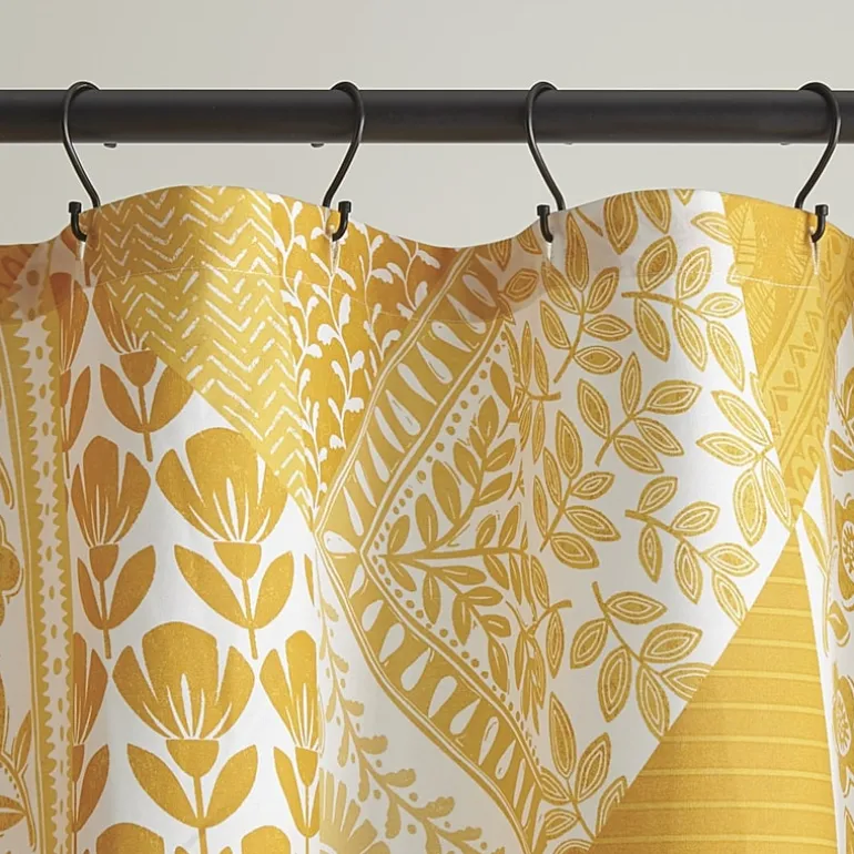 Home Expressions Patchwork Petals Shower Curtain