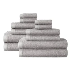 Home Expressions 12-pc. Solid Bath Towel Set