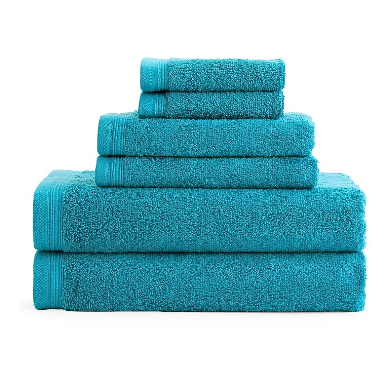 Home Expressions 6-pc. Solid Bath Towel Set