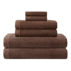 Home Expressions 6-pc. Solid Bath Towel Set