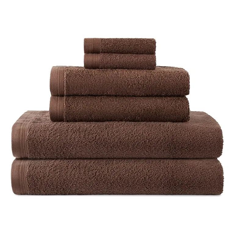 Home Expressions 6-pc. Solid Bath Towel Set