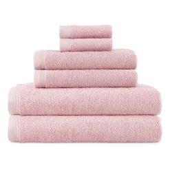 Home Expressions 6-pc. Solid Bath Towel Set