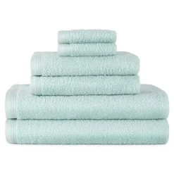 Home Expressions 6-pc. Solid Bath Towel Set