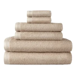Home Expressions 6-pc. Solid Bath Towel Set