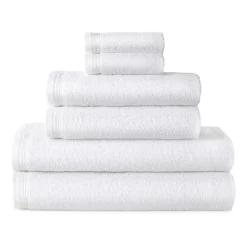 Home Expressions 6-pc. Solid Bath Towel Set
