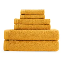Home Expressions 6-pc. Solid Bath Towel Set