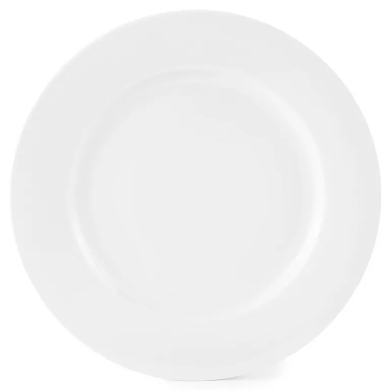 Home Expressions Porcelain Rim 4-pc. Dinner Plates
