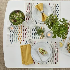 Home Expressions Porcelain Rim 4-pc. Dinner Plates