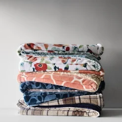 Home Expressions Reversible Velvet Plush Midweight Throw