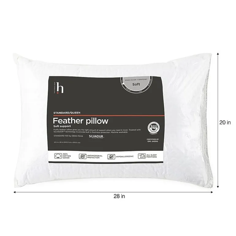 Home Expressions Soft Support Feather Pillow
