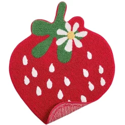 Home Expressions Strawberry Bath Rug