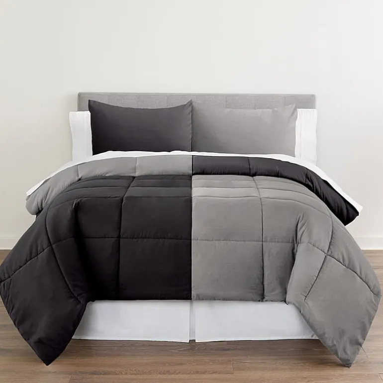 Home Expressions Ultra Soft Down Alternative Reversible Comforter