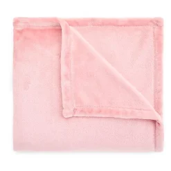 Home Expressions Velvet Plush Solid Throw