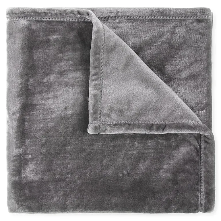 Home Expressions Velvet Plush Solid Throw