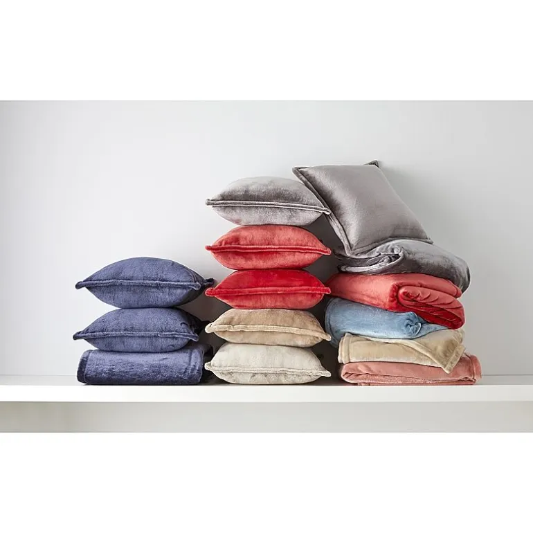 Home Expressions Velvet Plush Solid Throw