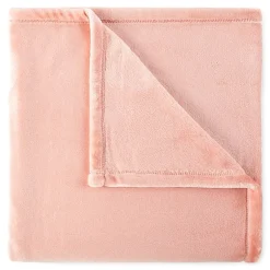 Home Expressions Velvet Plush Solid Throw