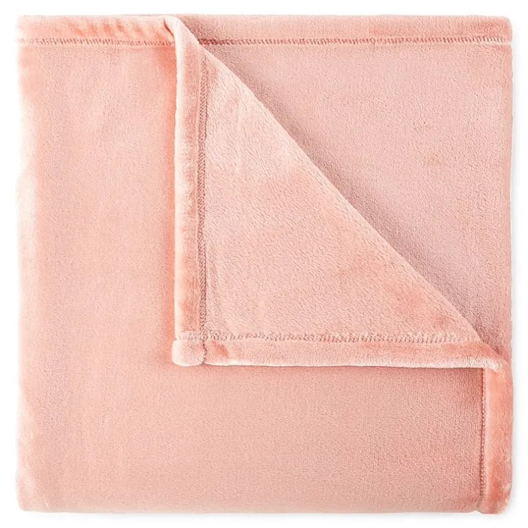 Home Expressions Velvet Plush Solid Throw
