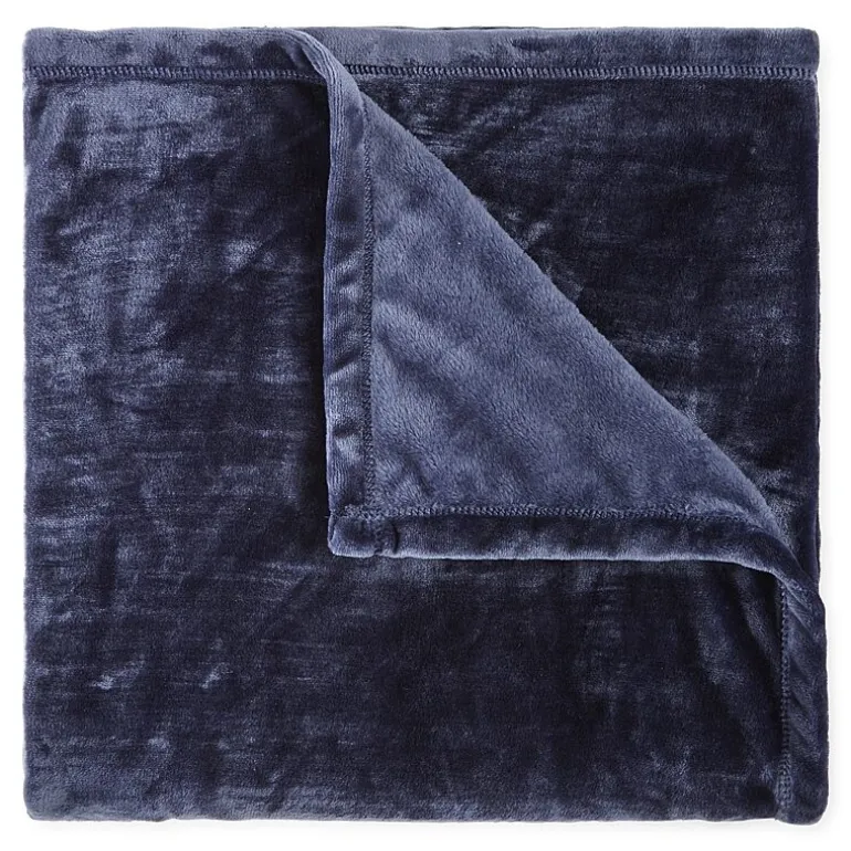 Home Expressions Velvet Plush Solid Throw