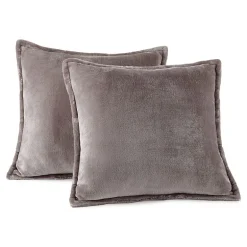 Home Expressions Velvet Plush 2-pack Square Throw Pillow