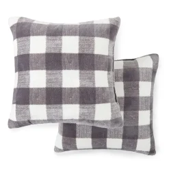 Home Expressions Velvet Plush 2-pack Square Throw Pillow