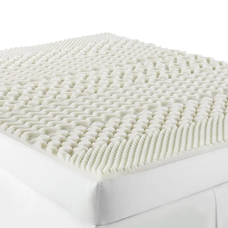 Home Expressions 7-Zone Memory Foam Mattress Topper