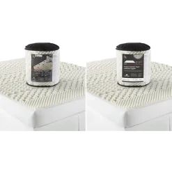 Home Expressions 7-Zone Memory Foam Mattress Topper