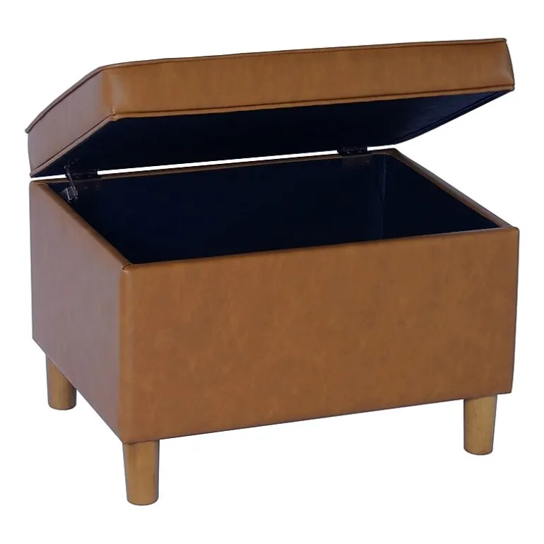 HOMEPOP Homepop Dinah Storage Lift-Top Upholstered Ottoman