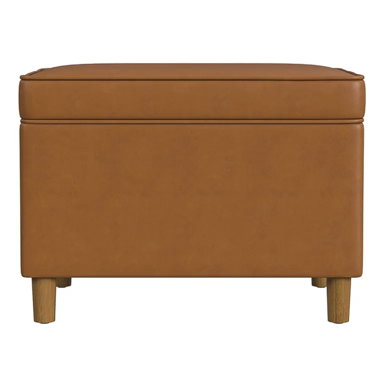 HOMEPOP Homepop Dinah Storage Lift-Top Upholstered Ottoman
