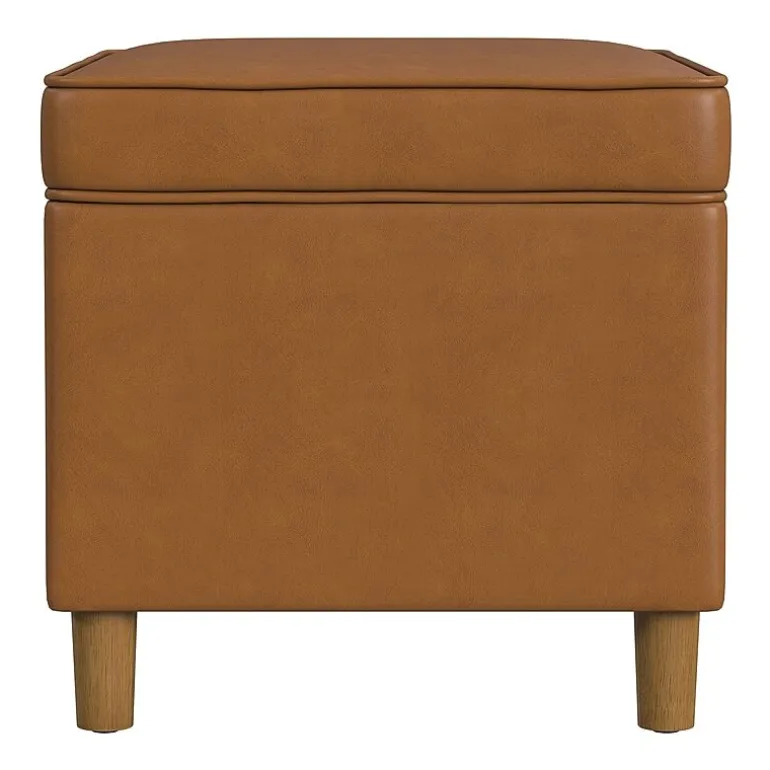 HOMEPOP Homepop Dinah Storage Lift-Top Upholstered Ottoman
