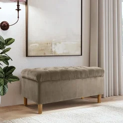 Homepop Storage Bench