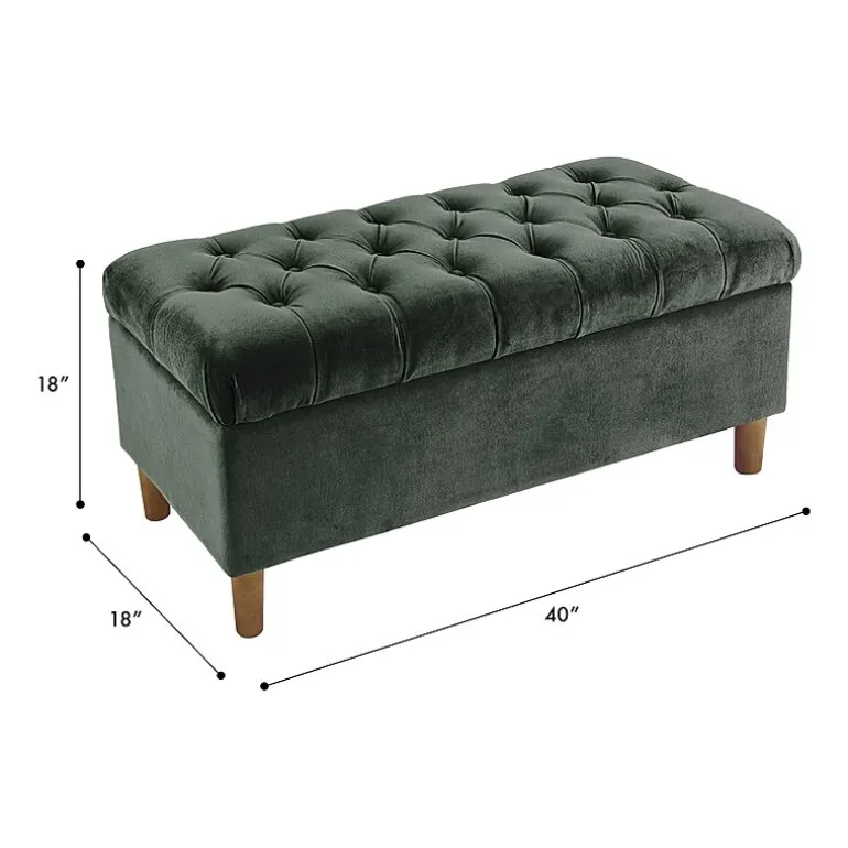 Homepop Storage Bench