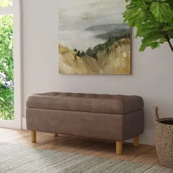 Homepop Storage Bench