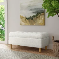 Homepop Storage Bench
