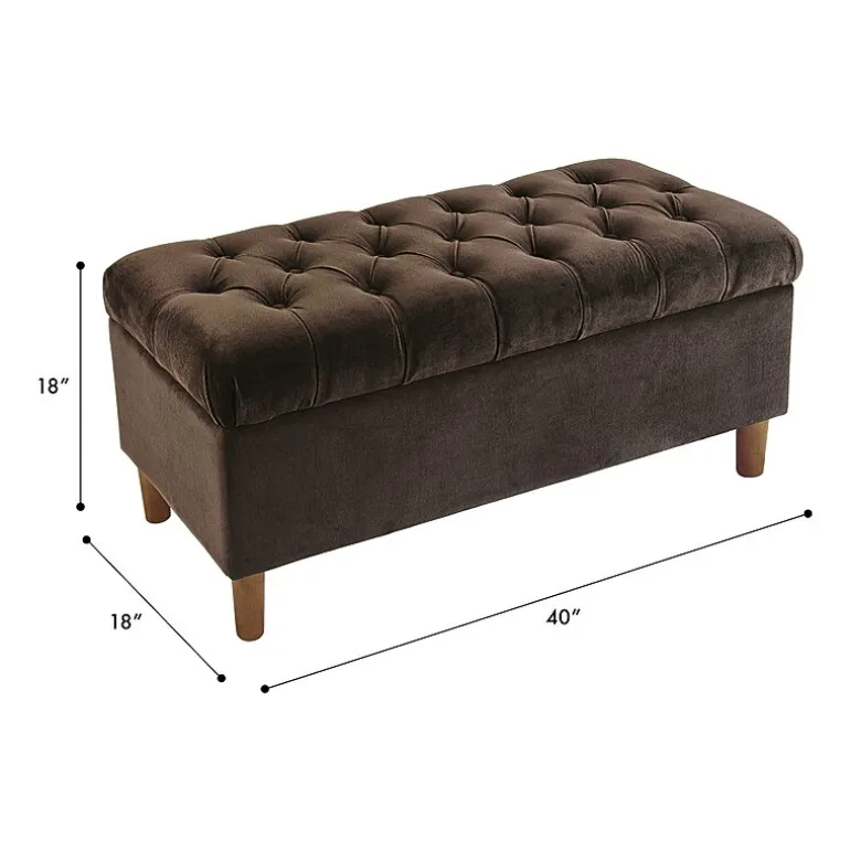 Homepop Storage Bench