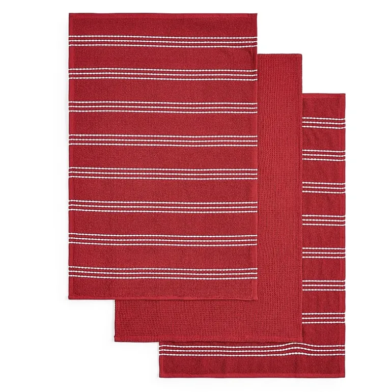 Homewear Addison Stripe 3-pc. Kitchen Towel Set