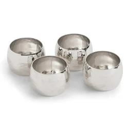Homewear Hammered 4-pc. Napkin Rings