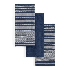 Homewear Hunter Stripe 3-pc. Kitchen Towel Set