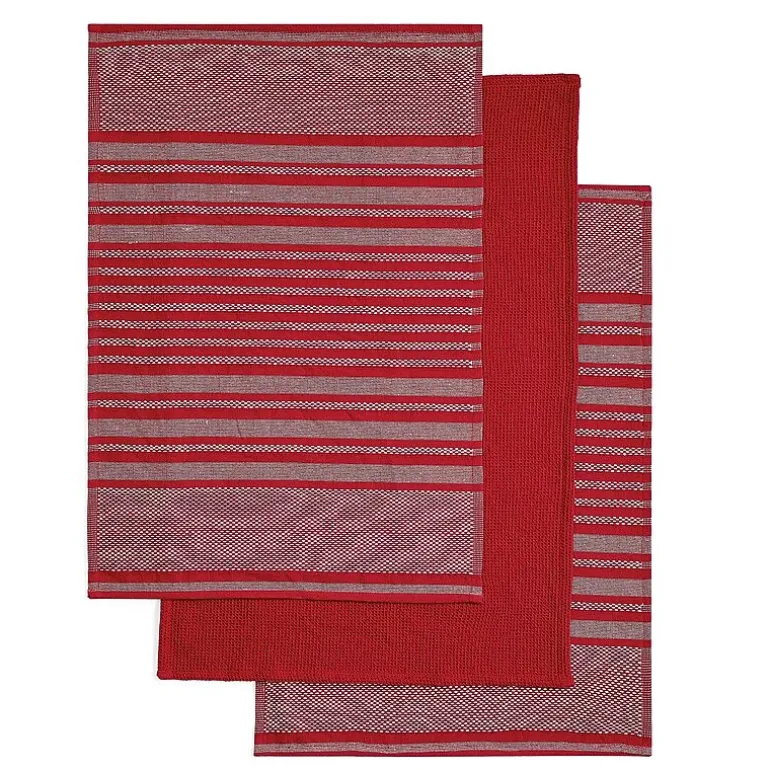 Homewear Hunter Stripe 3-pc. Kitchen Towel Set