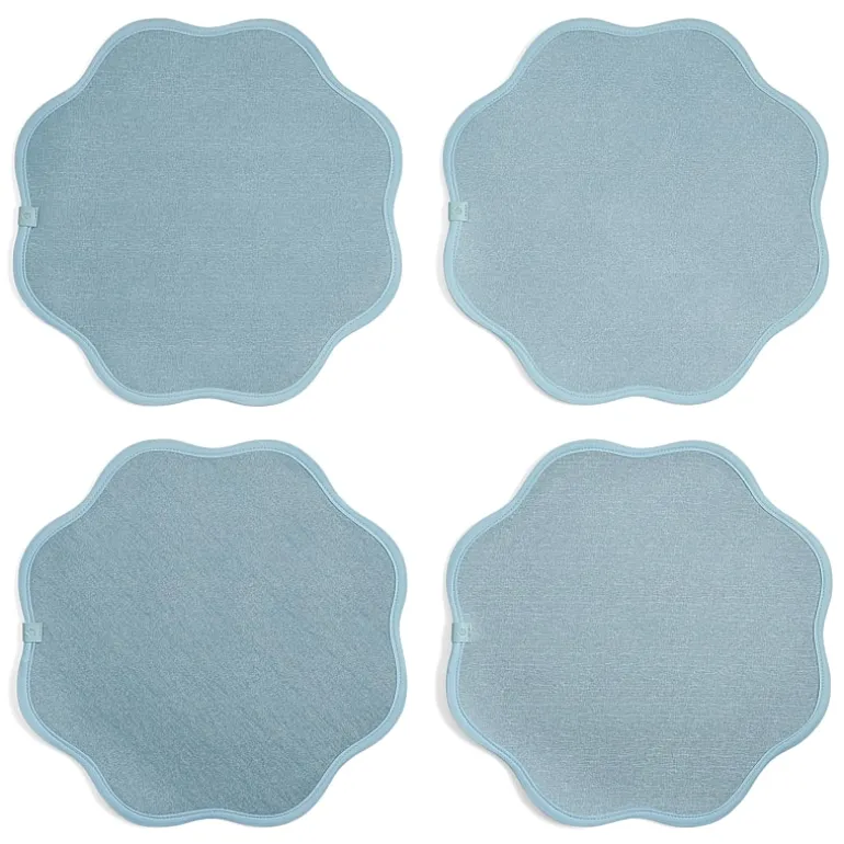 Homewear Sanibel Scallop Edge 4-pc. Placemat