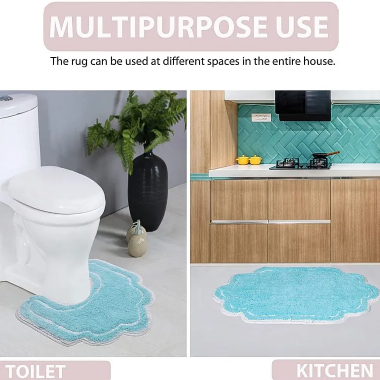 Home Weavers Inc Allure 4-pc. Quick Dry Bath Rug Set