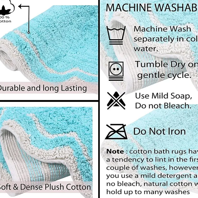 Home Weavers Inc Allure 4-pc. Quick Dry Bath Rug Set