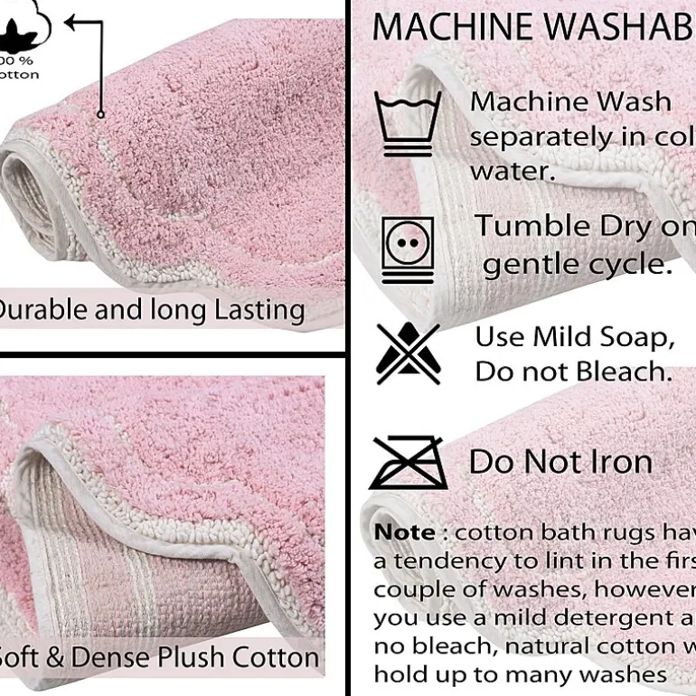 Home Weavers Inc Allure 4-pc. Quick Dry Bath Rug Set