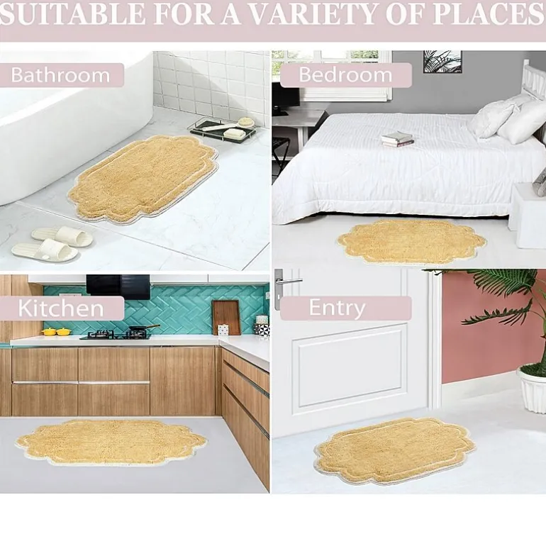 Home Weavers Inc Allure 4-pc. Quick Dry Bath Rug Set