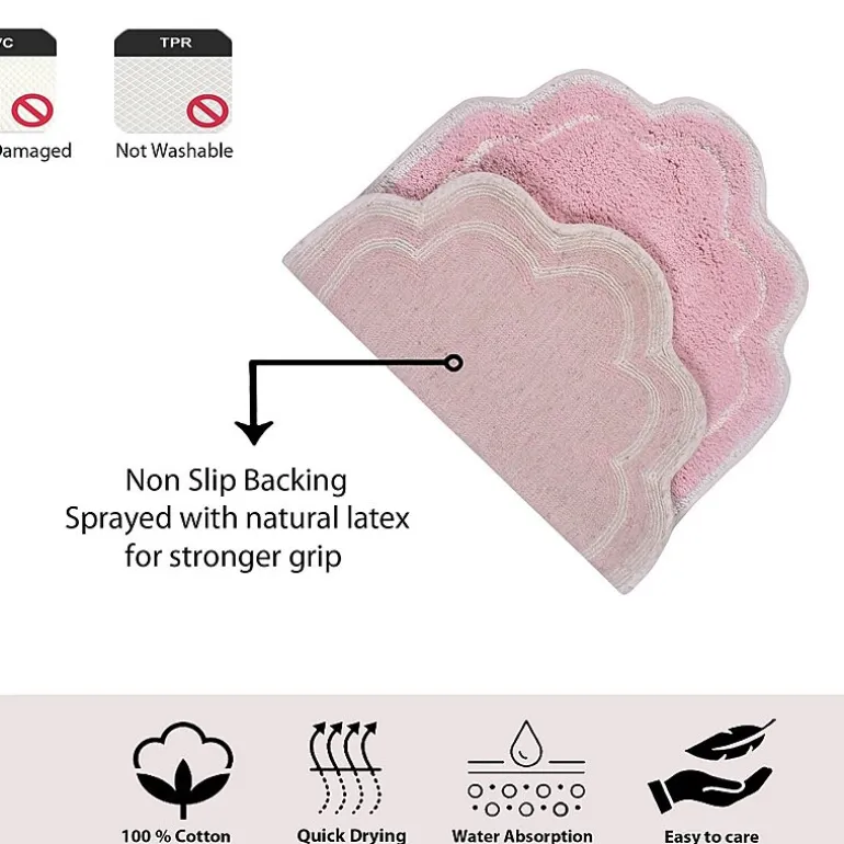 Home Weavers Inc Allure 4-pc. Quick Dry Bath Rug Set