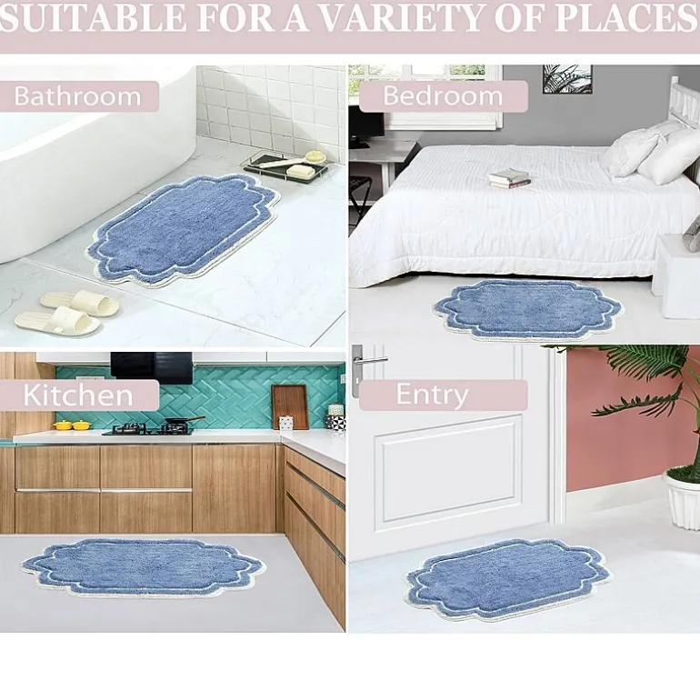 Home Weavers Inc Allure 4-pc. Quick Dry Bath Rug Set